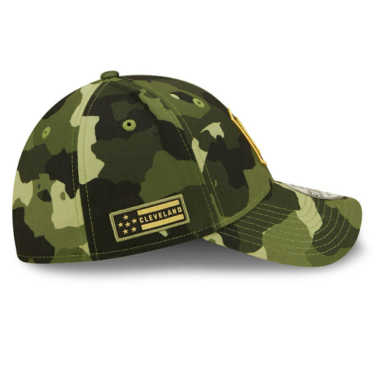 Cleveland Guardians 2022 MLB Armed Forces New Era 39THIRTY Flex Cap Classic