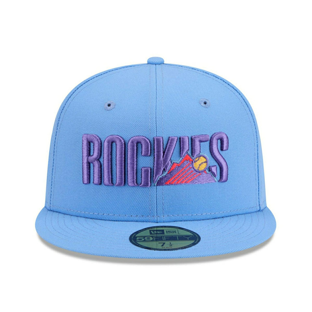 Colorado Rockies MLB City Connect Fan Pack 59FIFTY Fitted Cap Blue Classic