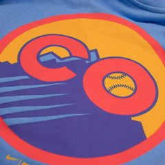 Colorado Rockies City Connect 2-Hit Club Crew Pullover Blue Fashion