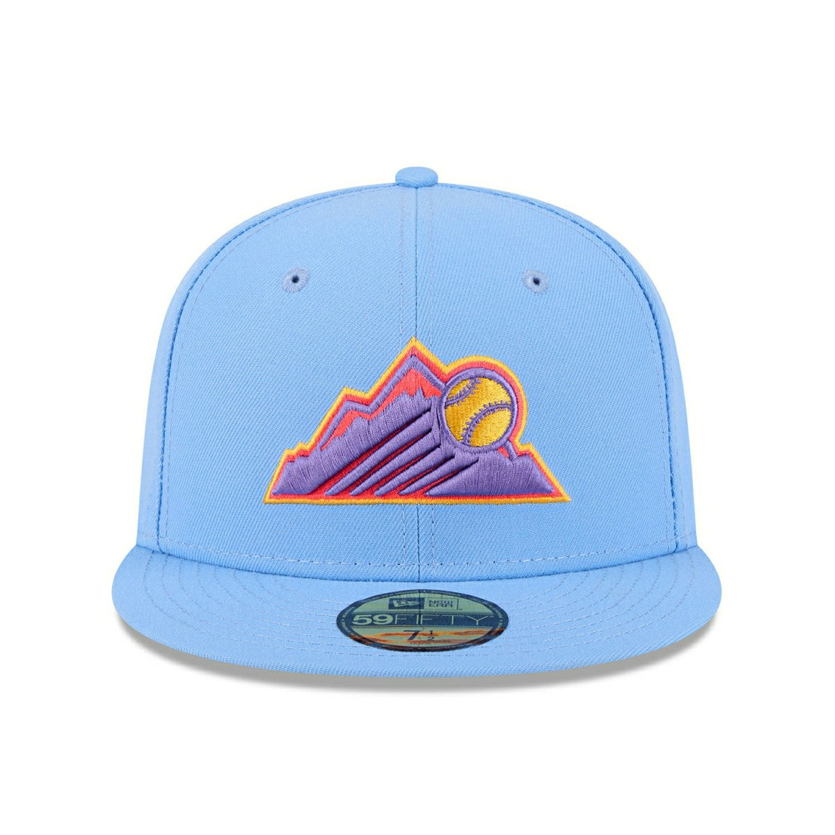 Colorado Rockies MLB Authentic City Connect 59FIFTY Fitted Cap Blue Taass for sale