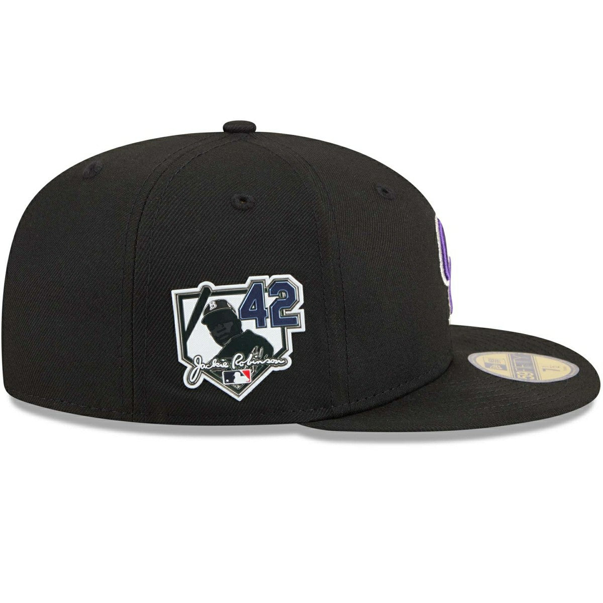 Colorado Rockies 2026 Jackie Robinson Day 59FIFTY Fitted Cap Black Taass for sale