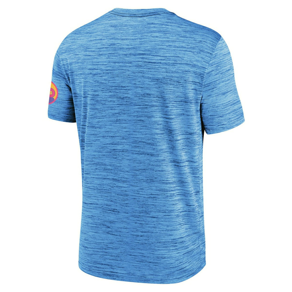 Colorado Rockies City Connect 2026 MLB Authentic Velocity T-Shirt Blue Classic