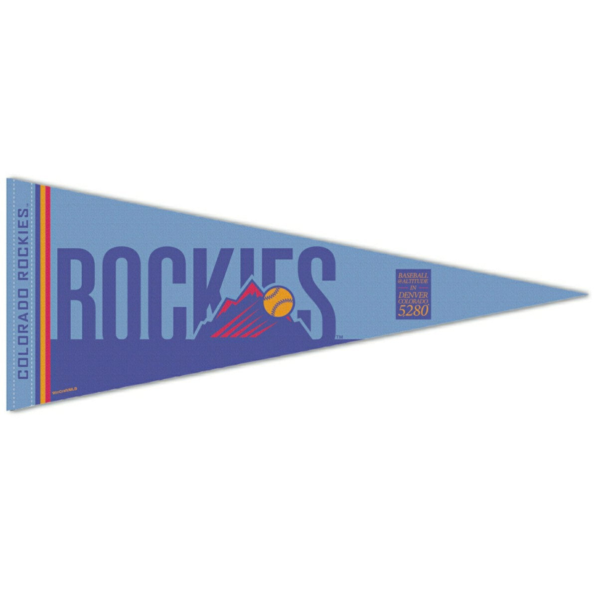 Colorado Rockies City Connect Premium MLB Pennant Lifestyle