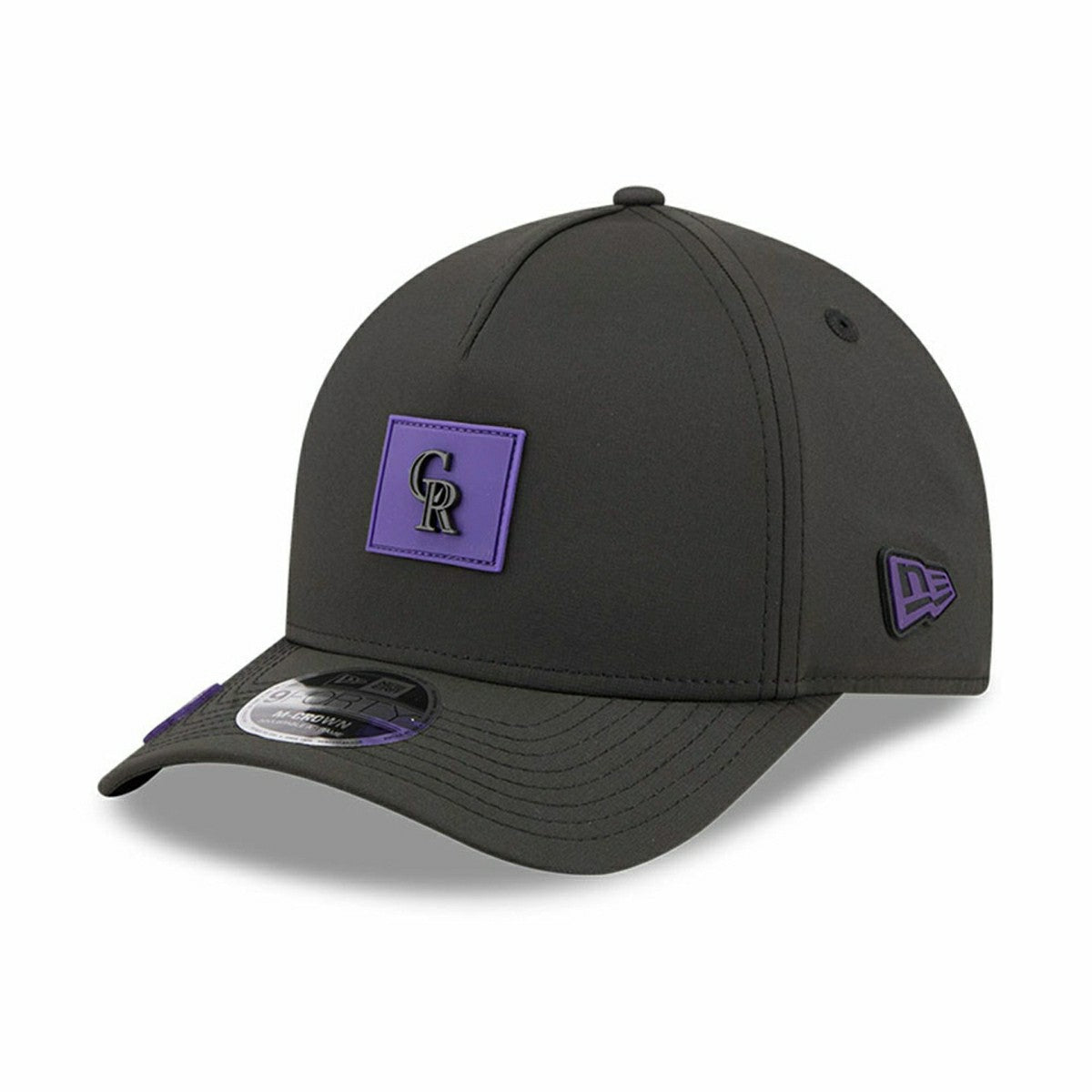 Colorado Rockies 2026 MLB Clubhouse 9FORTY M-Crown A-Frame Snapback Cap Taass sale