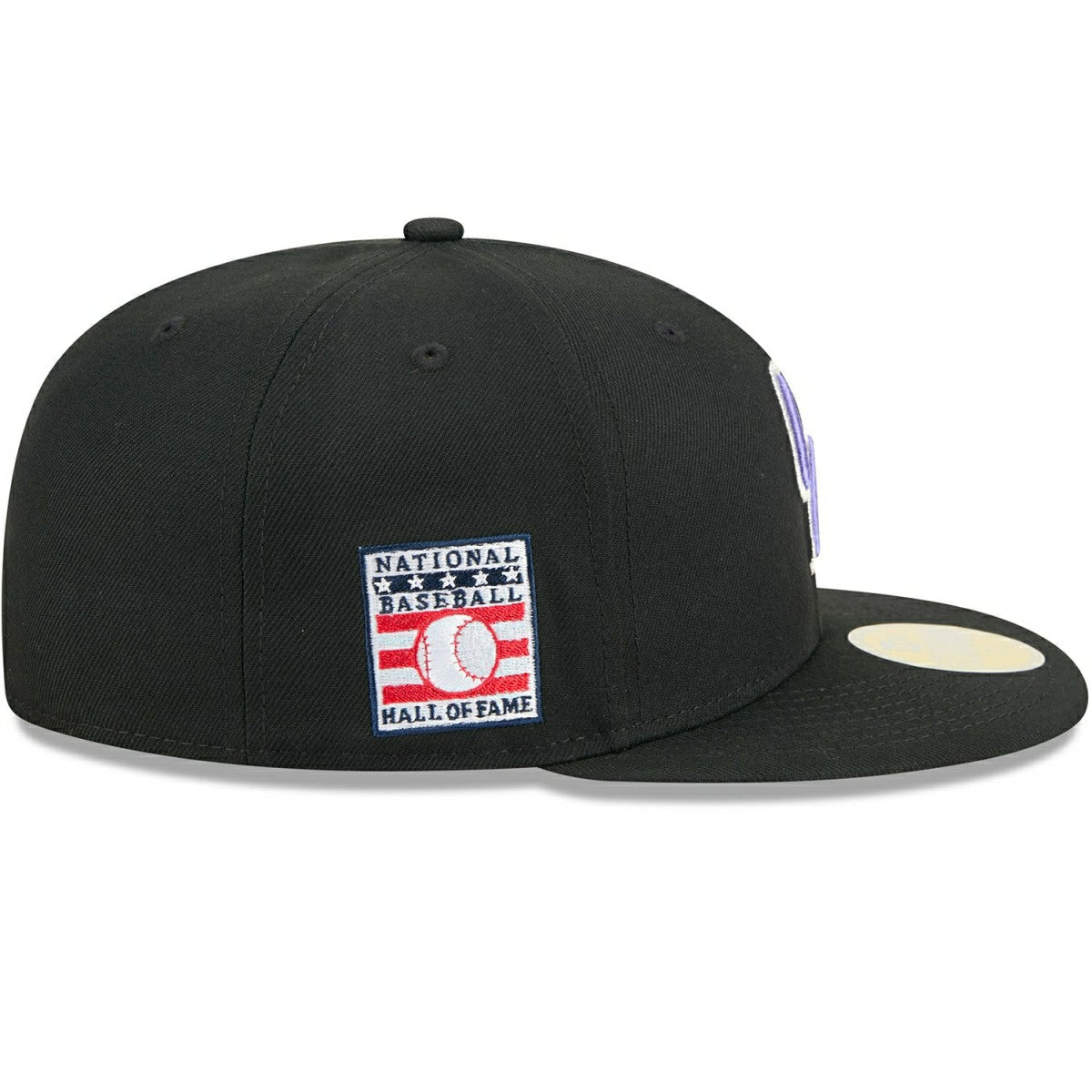 Colorado Rockies 2025 MLB Hall of Fame 59FIFTY Fitted Cap Black Lifestyle