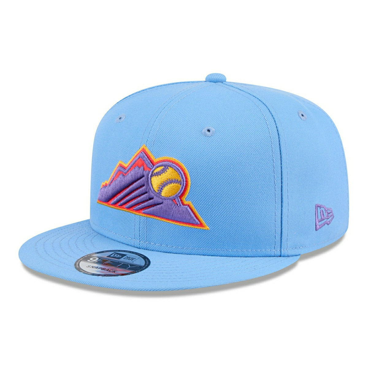 Colorado Rockies MLB City Connect 9FIFTY Snapback Cap Blue Taass sale