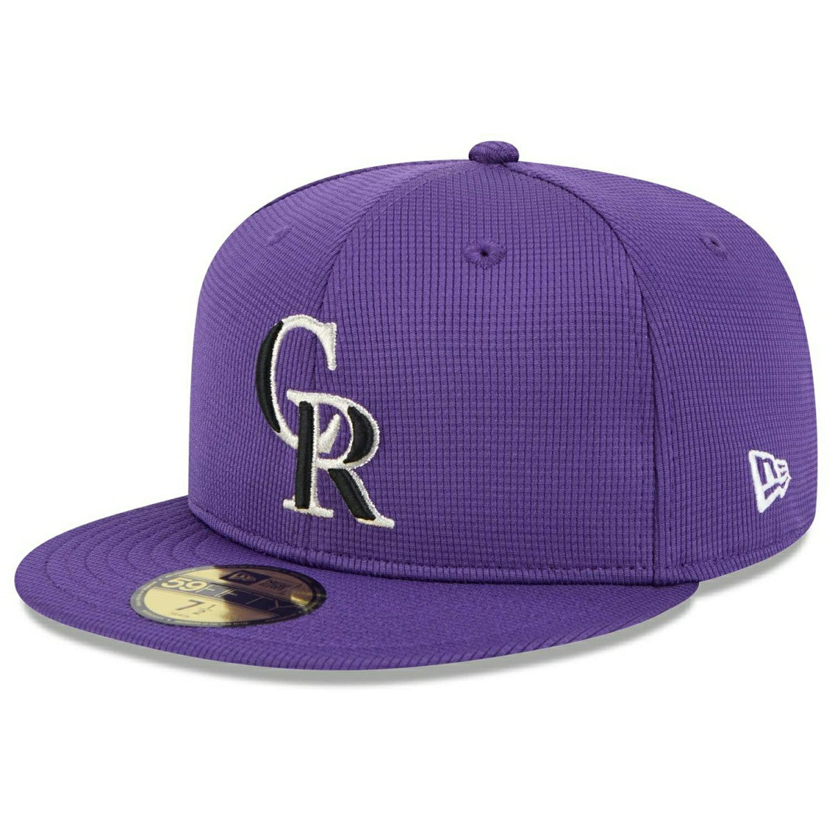 Colorado Rockies 2025 MLB Spring Training 59FIFTY Fitted Cap Purple Taass sale