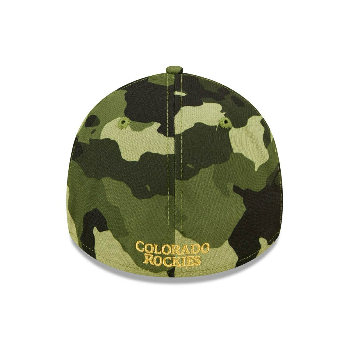 Colorado Rockies 2022 MLB Armed Forces New Era 39THIRTY Flex Cap Fashion