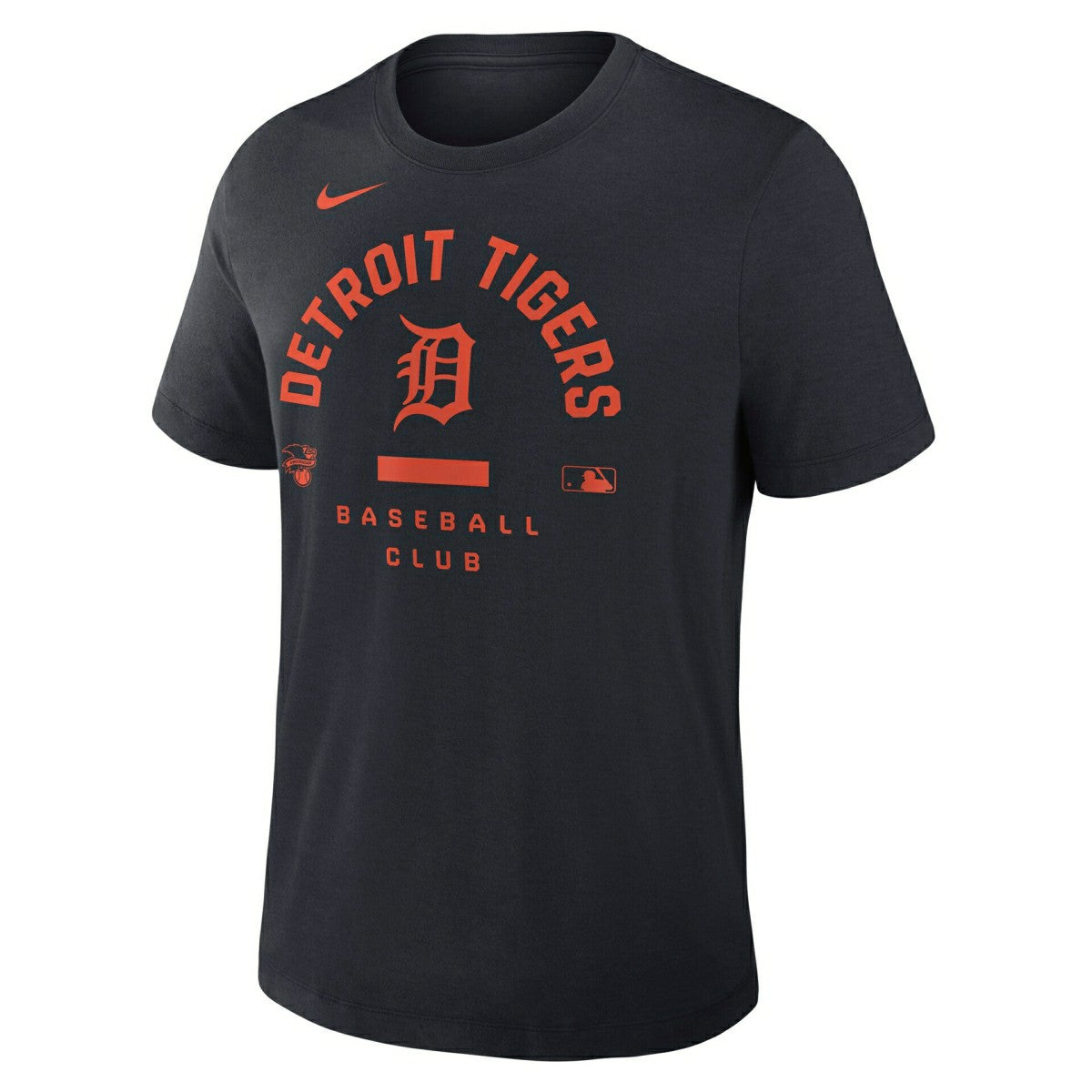 Detroit Tigers Early Work 2026 MLB Authentic Tri-Blend T-Shirt Navy Lifestyle