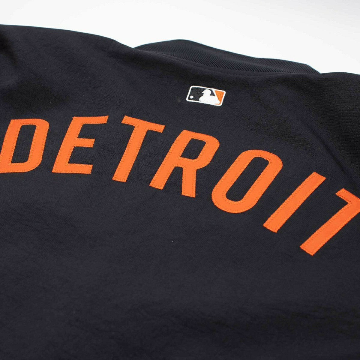 Detroit Tigers 2026 MLB Authentic Dugout Bomber Jacket Navy Taass for sale