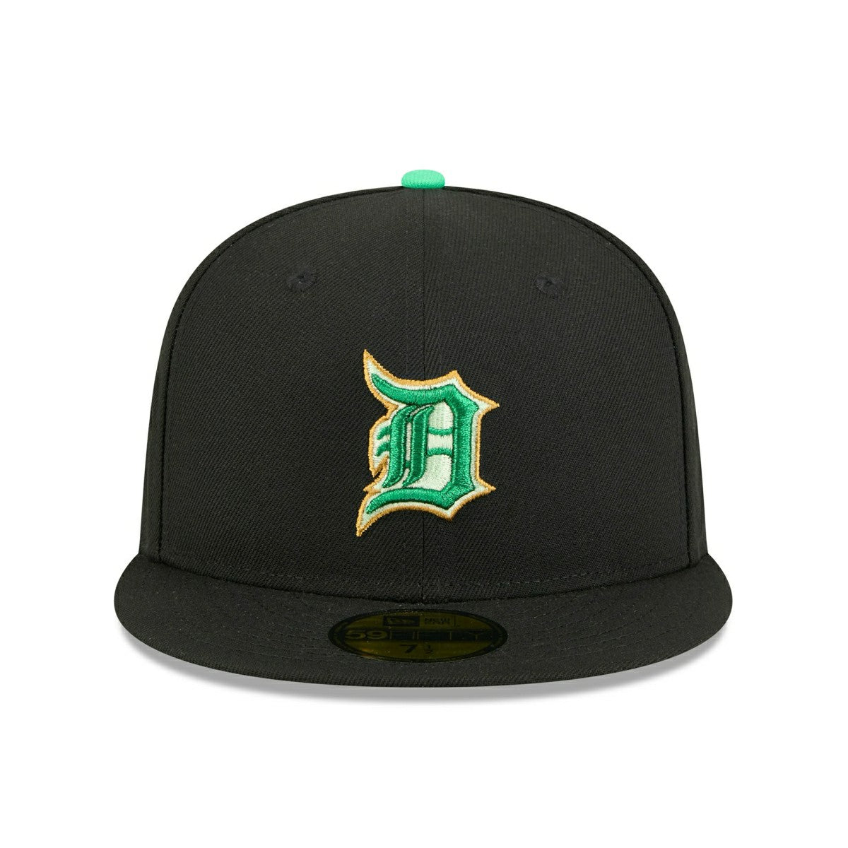 Detroit Tigers 2026 St. Patrick's Day MLB Authentic 59FIFTY Cap Black Taass sale