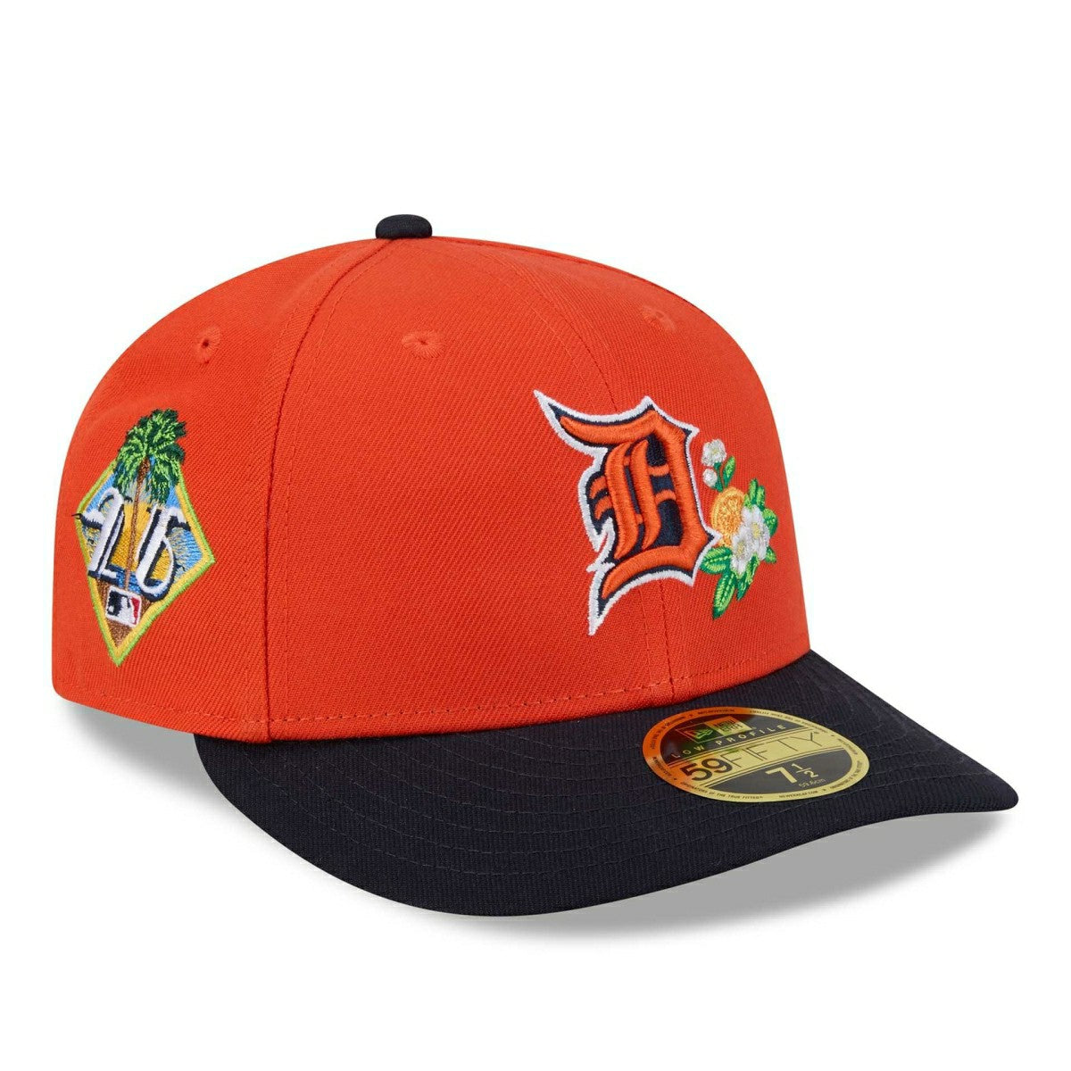 Detroit Tigers 2026 MLB Authentic Spring Training 59FIFTY Low Profile Cap Orange Fashion