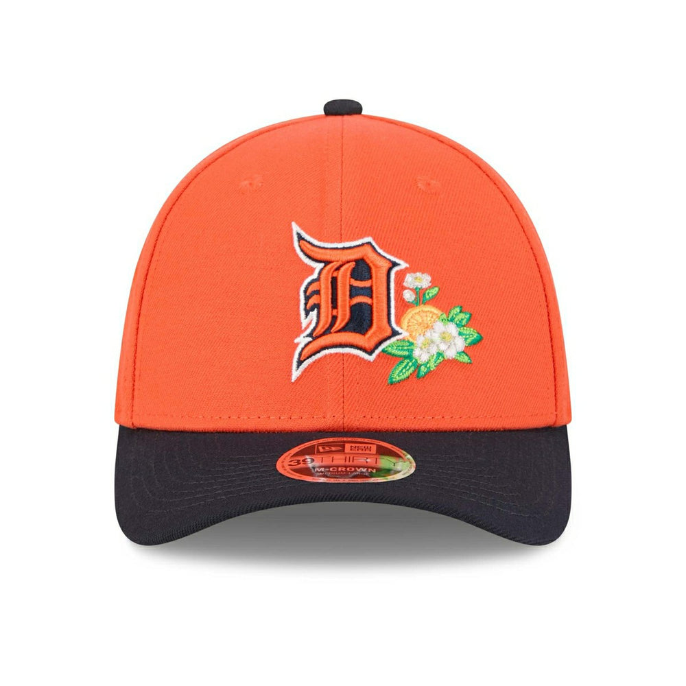 Detroit Tigers 2026 MLB Spring Training 39THIRTY M-Crown Flex Cap Orange Lifestyle