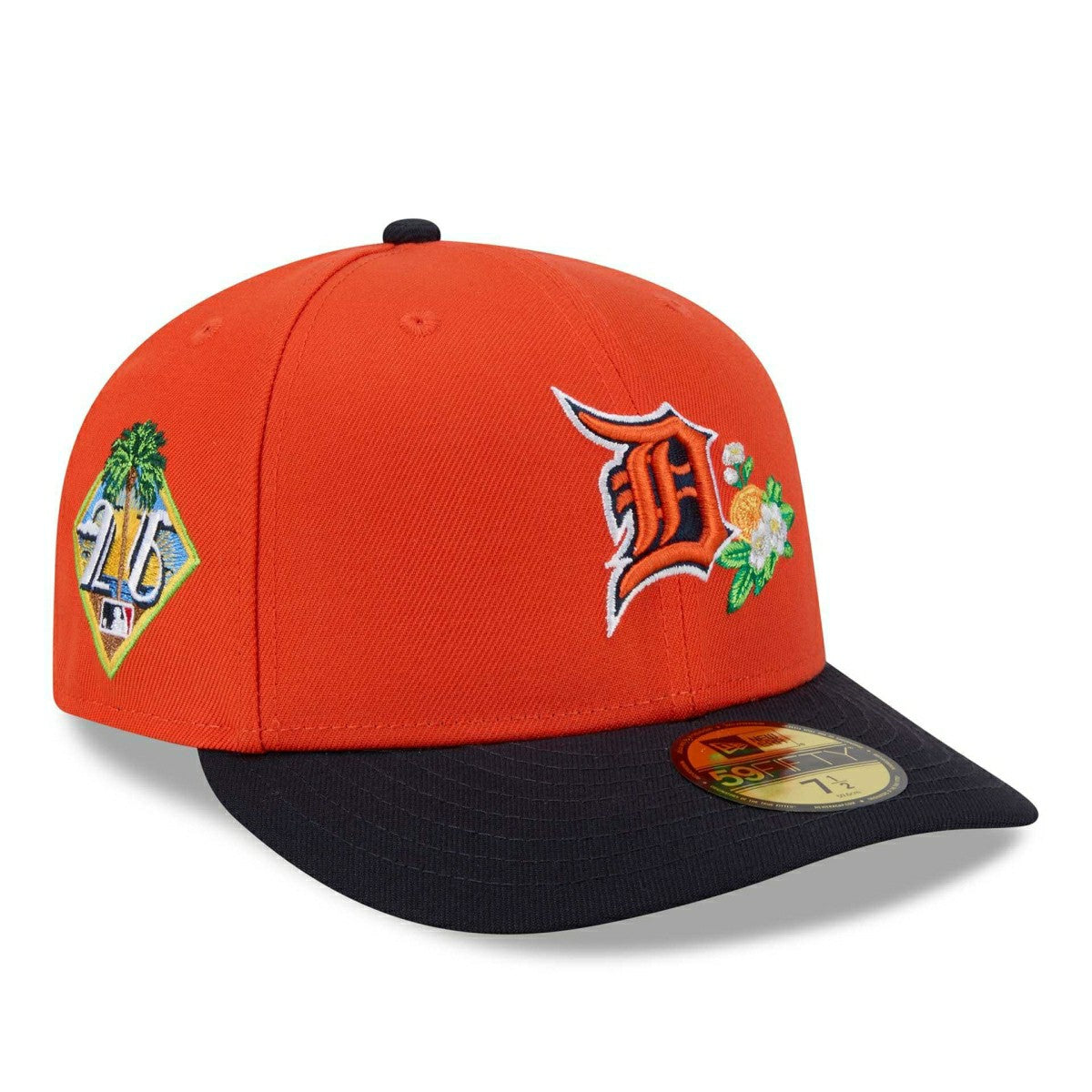 Detroit Tigers 2026 MLB Authentic Spring Training 59FIFTY Pre-Curved Cap Orange Taass sale