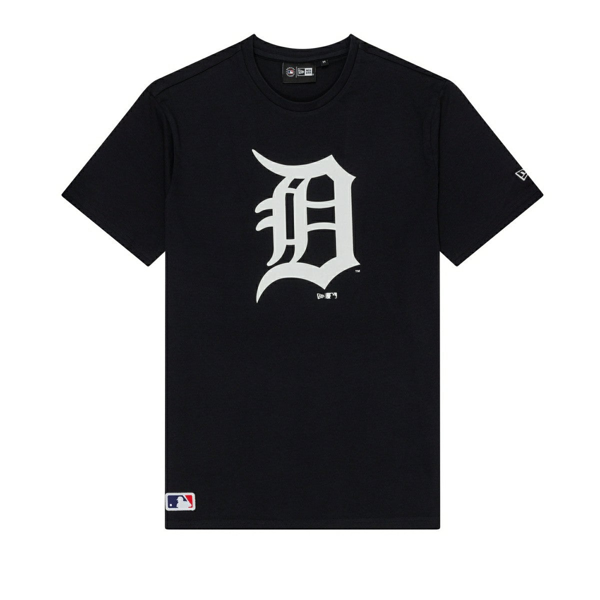 Detroit Tigers Team Logo New Era MLB T-Shirt Navy Taass for sale