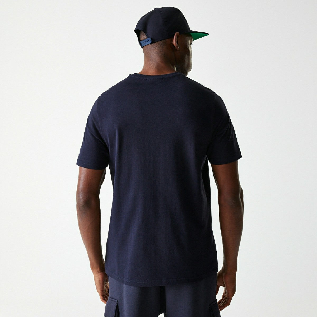 Detroit Tigers Wordmark New Era MLB T-Shirt Navy Taass for sale