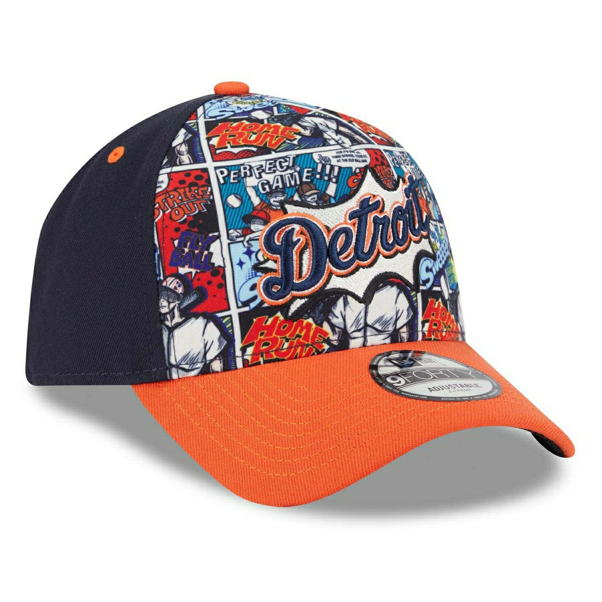 Detroit Tigers 2025 MLB Players' Weekend 9FORTY A-Frame Snapback Cap Classic