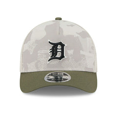 Detroit Tigers 2025 MLB Armed Forces 9FORTY M-Crown A-Frame Snapback Cap Taass US