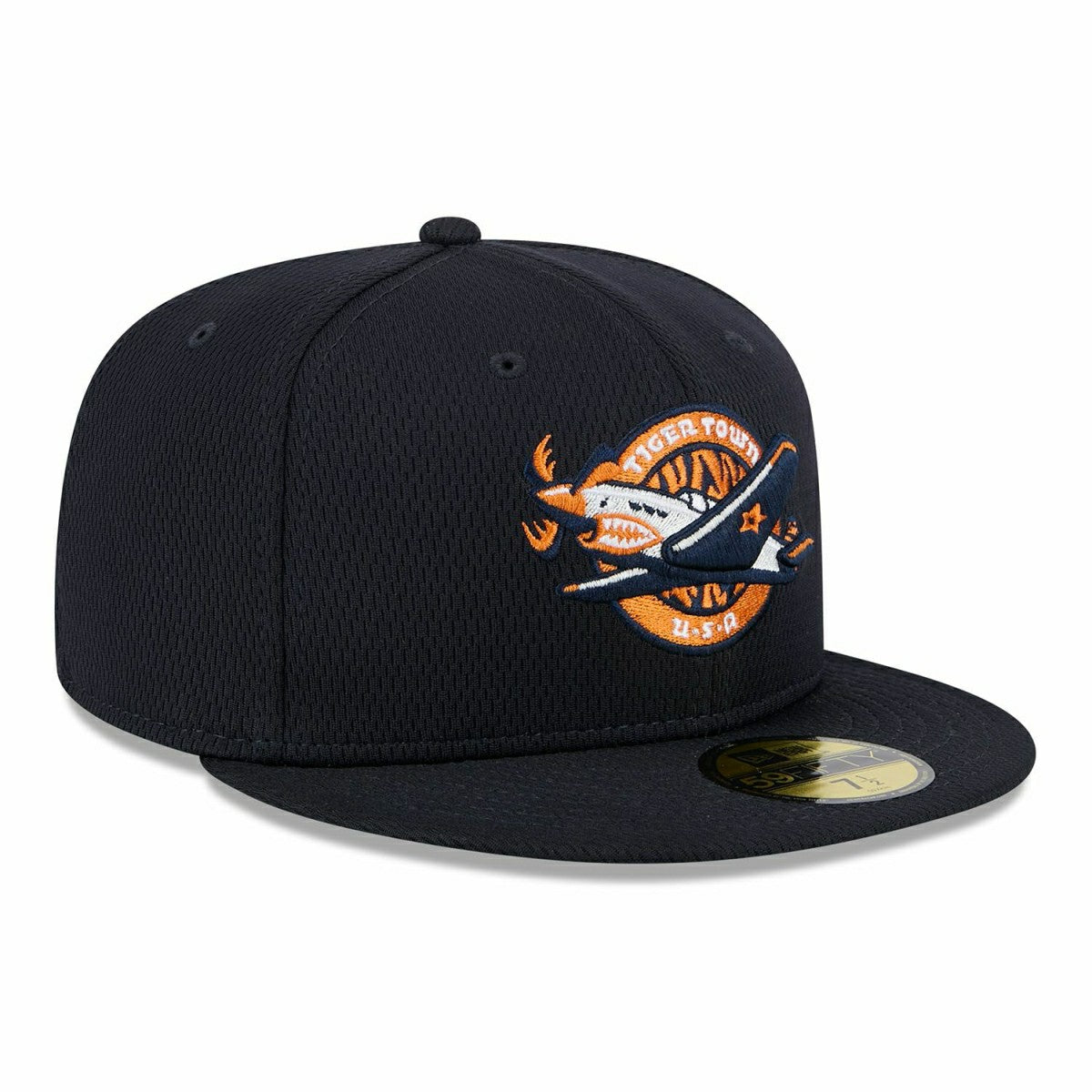 Lakeland Flying Tigers MiLB Batting Practice Authentic 59FIFTY Fitted Cap Navy Fashion