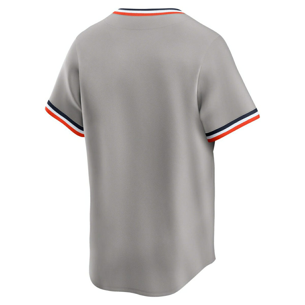 Detroit Tigers Cooperstown Nike Limited MLB Jersey Gray Classic
