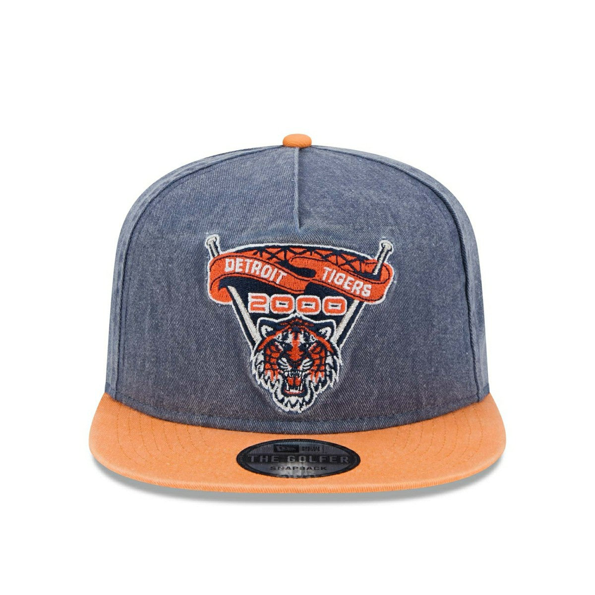 Detroit Tigers 2000 Stadium Pigment Dyed New Era Golfer Snapback MLB Cap Fashion