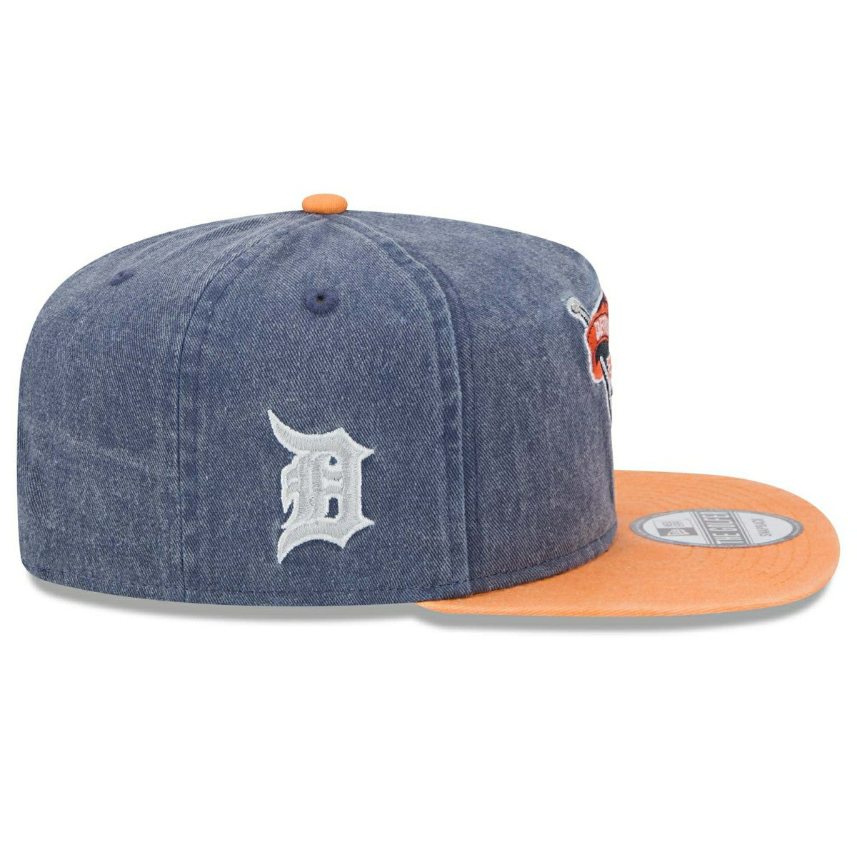 Detroit Tigers 2000 Stadium Pigment Dyed New Era Golfer Snapback MLB Cap Fashion