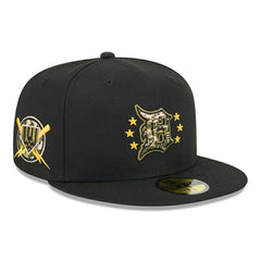 Detroit Tigers 2024 MLB Authentic Armed Forces New Era 59FIFTY Fitted Cap Classic