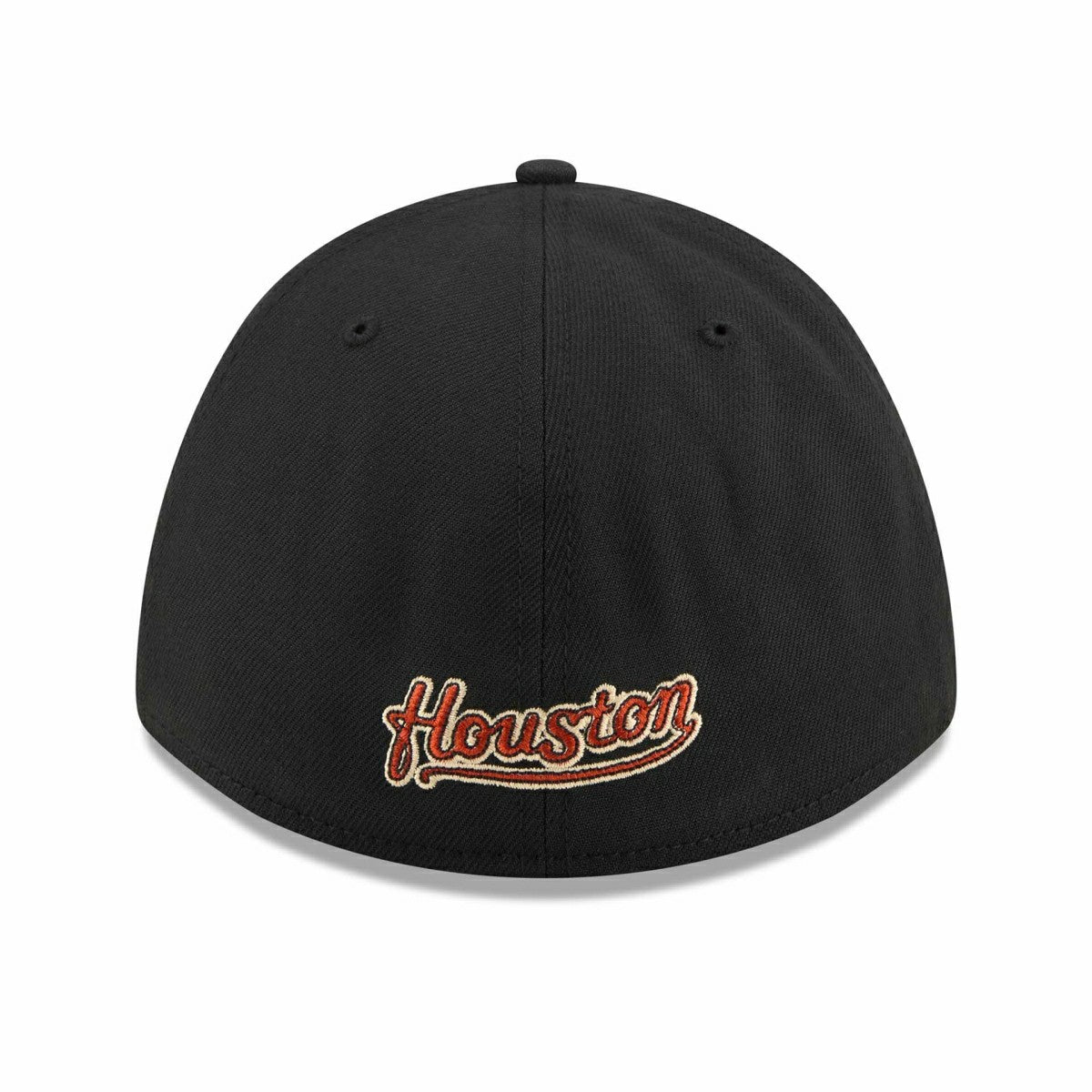Houston Astros MLB Cooperstown Team Logo 39THIRTY M-Crown Flex Cap Black Taass sale