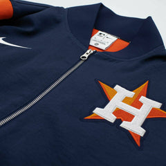 Houston Astros 2026 MLB Authentic Dugout Bomber Jacket Navy Classic