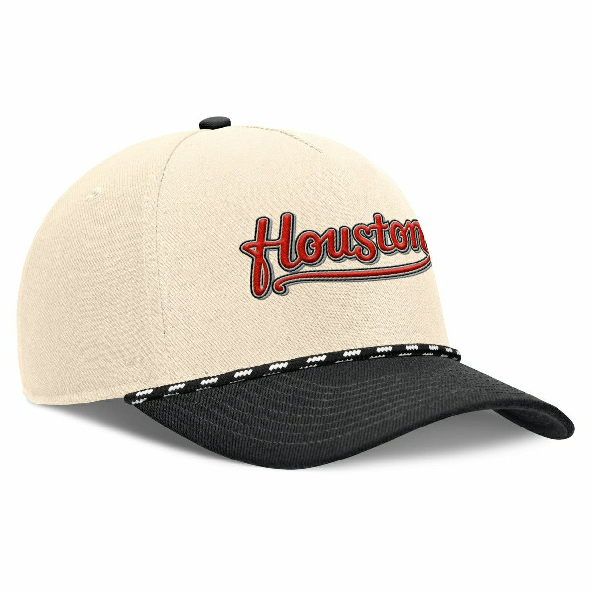 Houston Astros Cooperstown Rise Adjustable MLB Cap Natural Lifestyle