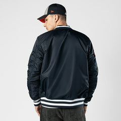 Houston Astros Alpha Industries MA-1 MLB Bomber Jacket Navy Taass sale