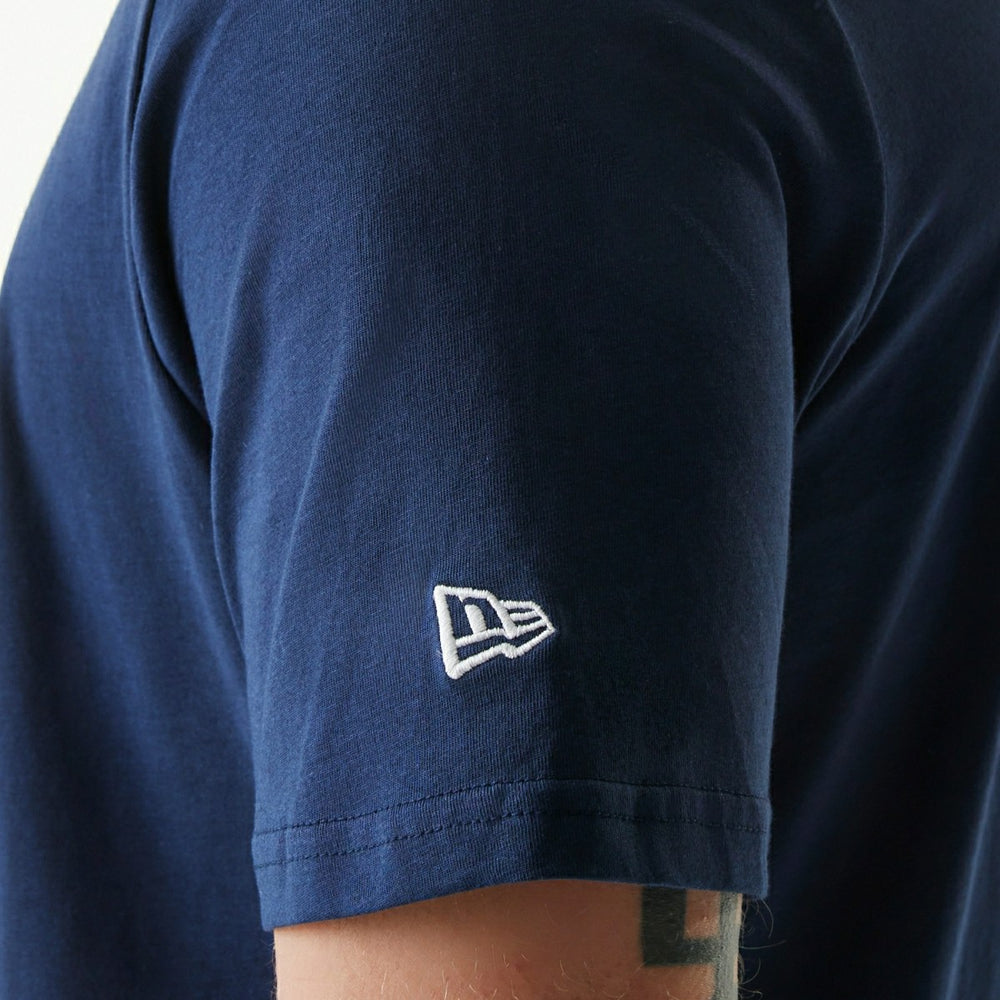 Houston Astros Team Logo New Era MLB T-Shirt Navy Classic