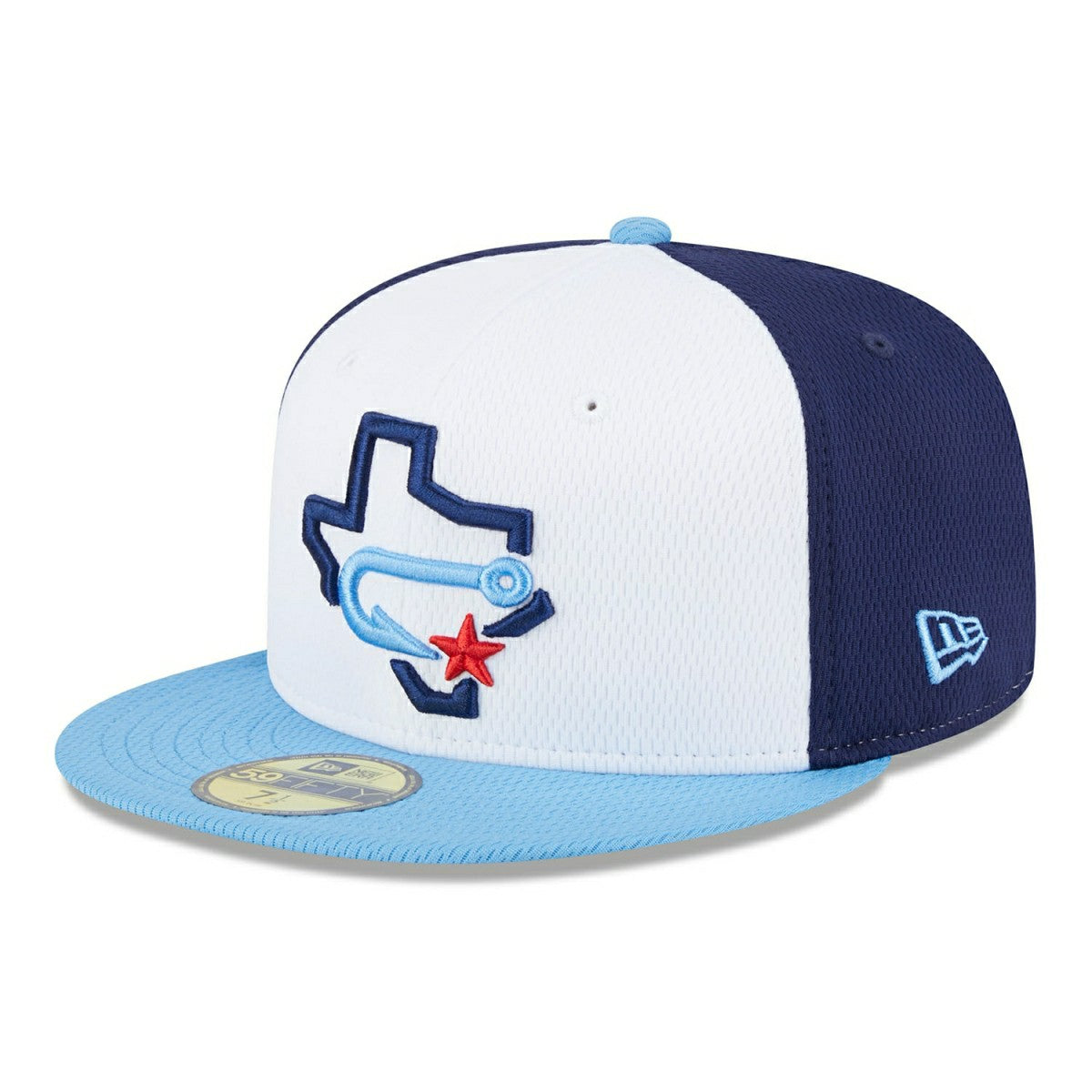 Corpus Christi Hooks MiLB Batting Practice Authentic 59FIFTY Fitted Cap Navy/White Fashion