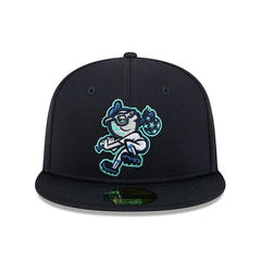 Ashville Tourists MiLB Batting Practice Authentic 59FIFTY Fitted Cap Navy Lifestyle