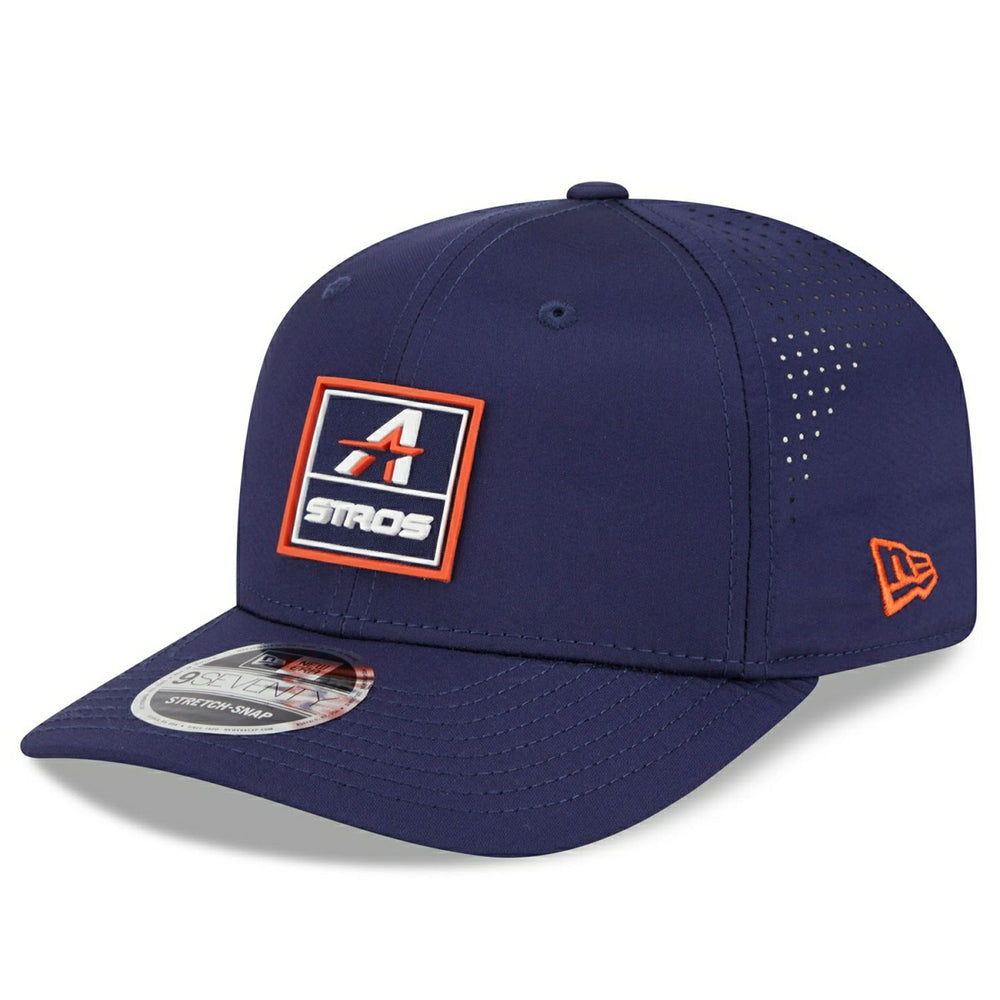 Houston Astros FP902 MLB City Connect Stretch-Snap 9SEVENTY Cap Navy Fashion