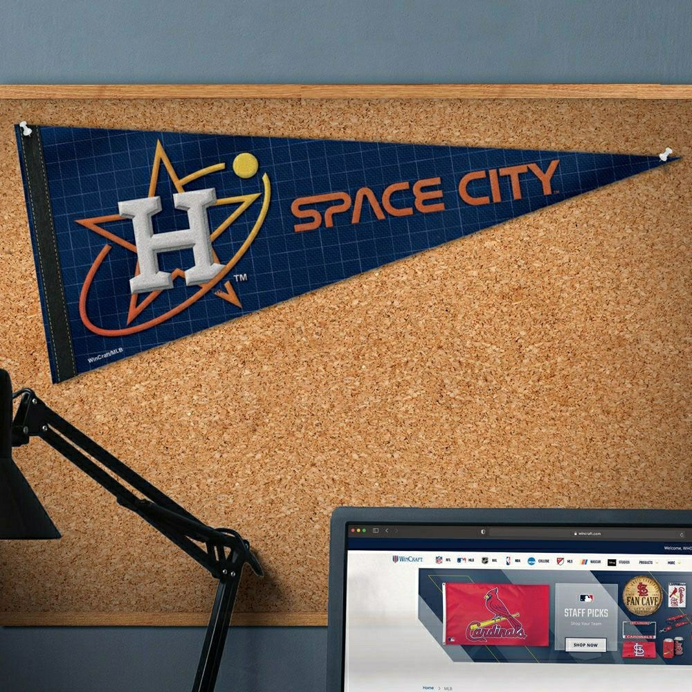 Houston Astros City Connect WinCraft Premium MLB Pennant Taass US