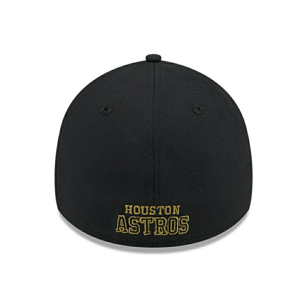 Houston Astros 2024 MLB Armed Forces New Era 39THIRTY Flex Cap Black Fashion
