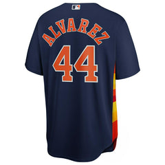 Yordan Alvarez #44 Houston Astros Nike MLB Jersey Navy Lifestyle