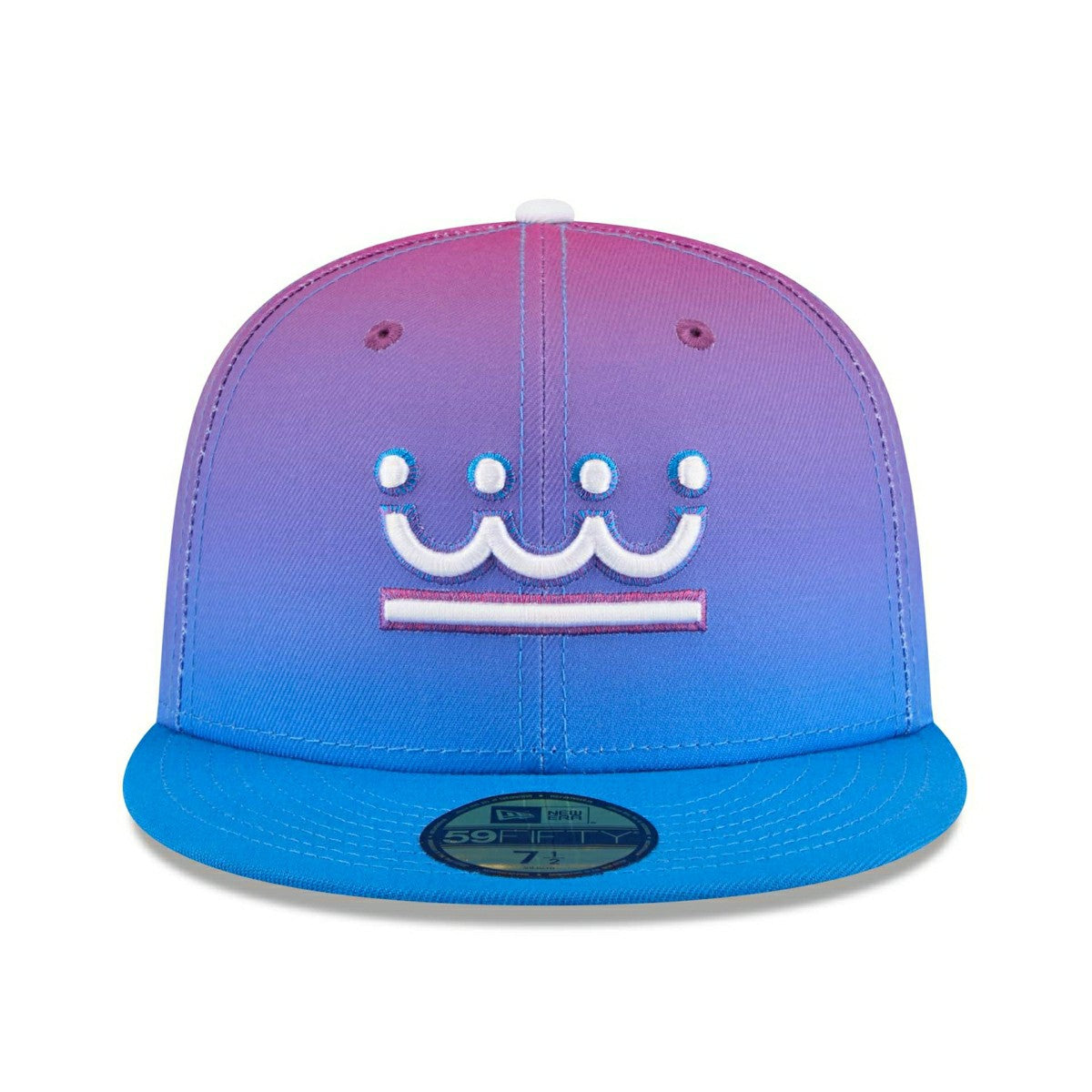 Kansas City Royals MLB Authentic City Connect 59FIFTY Fitted Cap Purple Taass for sale