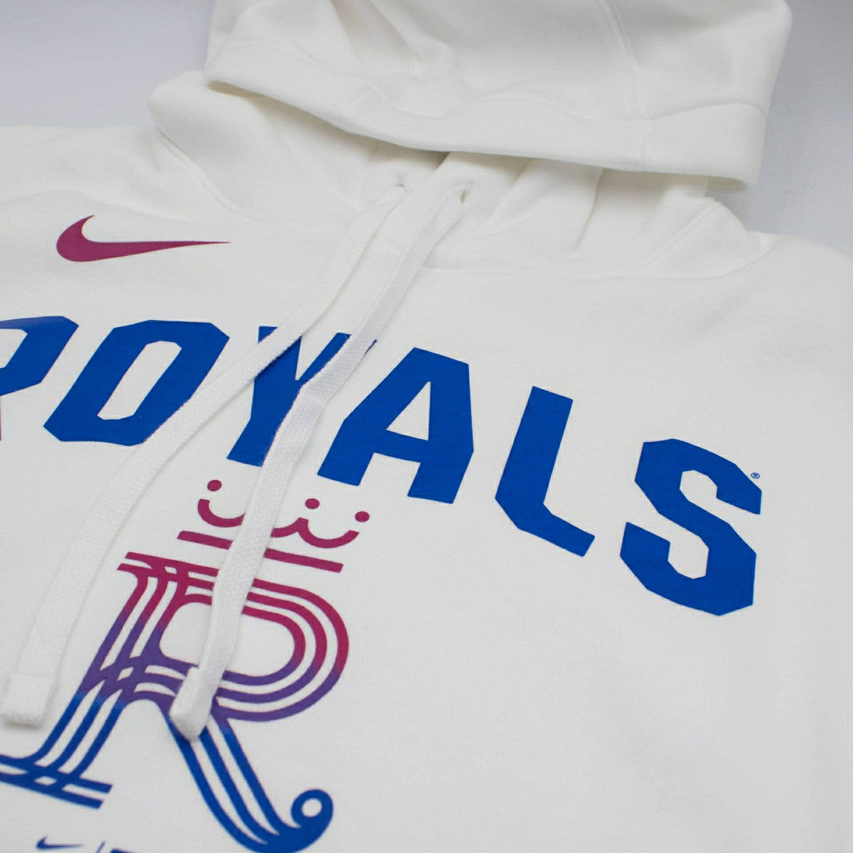Kansas City Royals City Connect Club MLB Hoodie White Taass sale