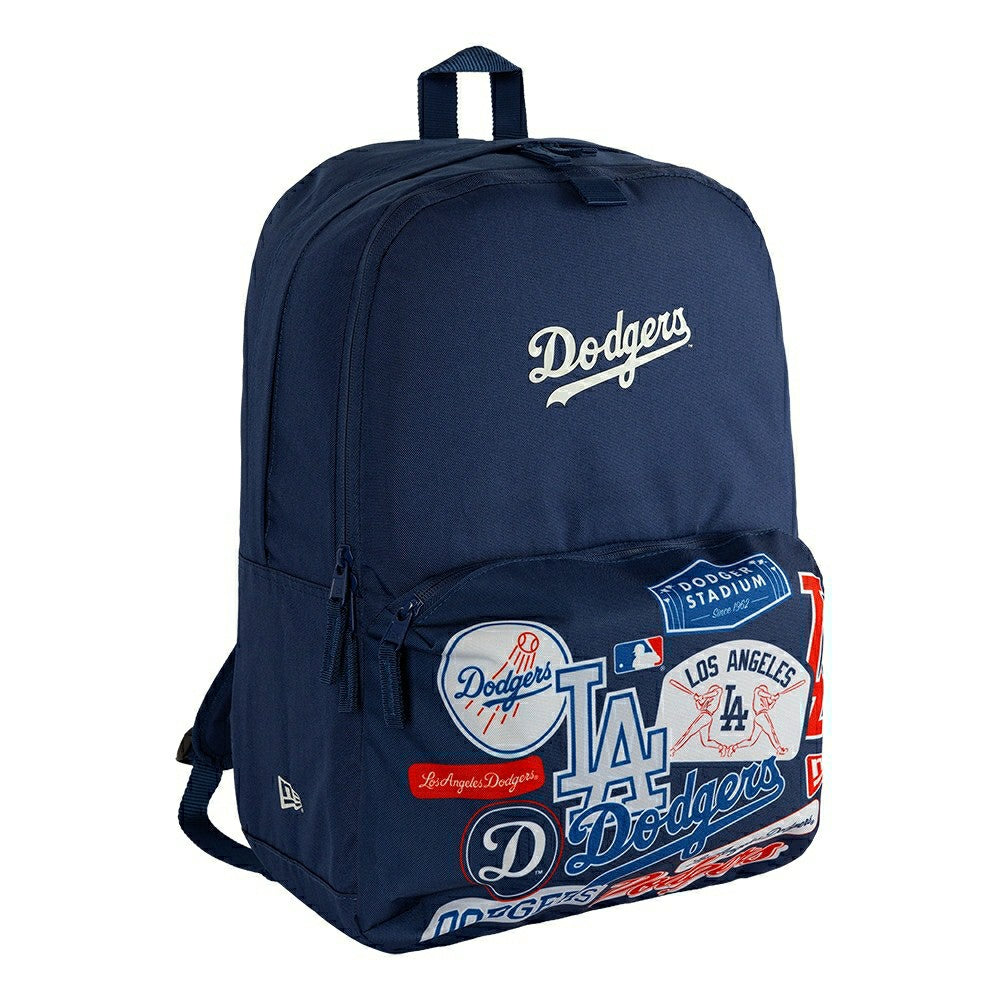 Los Angeles Dodgers Multi Stadium MLB Backpack Blue Lifestyle