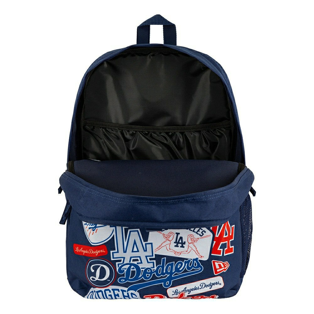 Los Angeles Dodgers Multi Stadium MLB Backpack Blue Lifestyle