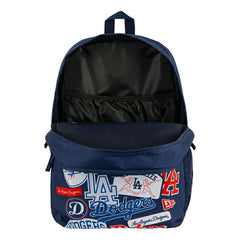 Los Angeles Dodgers Multi Stadium MLB Backpack Blue Lifestyle