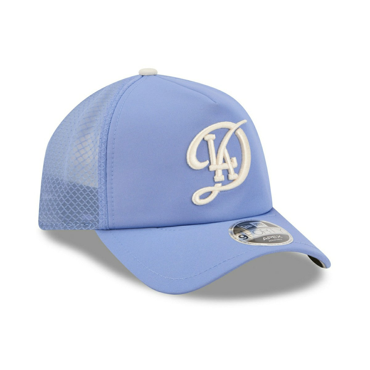 Los Angeles Dodgers 2026 MLB City Connect 9FORTY APEX Trucker Cap Blue Fashion