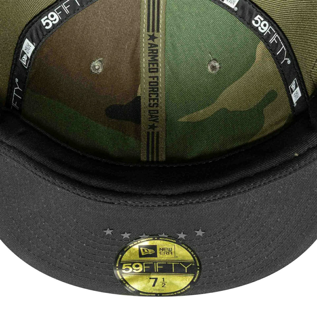 Los Angeles Dodgers 2026 MLB Armed Forces Authentic 59FIFTY Fitted Cap Olive Fashion