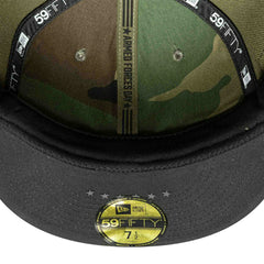 Los Angeles Dodgers 2026 MLB Armed Forces Authentic 59FIFTY Fitted Cap Olive Fashion