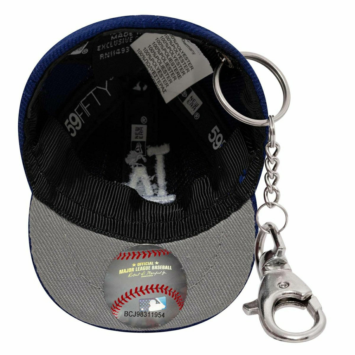 Los Angeles Dodgers MLB Mini Cap Mini Cap Key Chain Blue Lifestyle