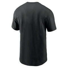 Los Angeles Dodgers Cotton Wordmark MLB T-Shirt Black Taass for sale