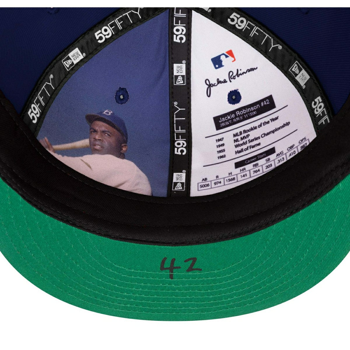 Los Angeles Dodgers 2026 Jackie Robinson Day 59FIFTY Fitted Cap Blue Classic