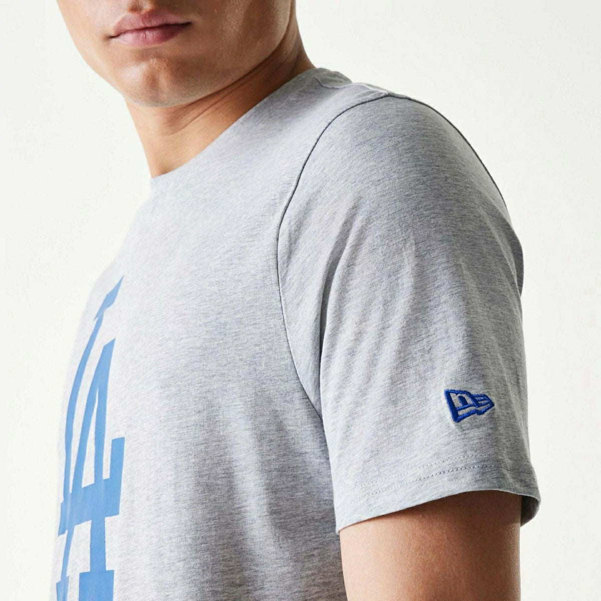 Los Angeles Dodgers Team Logo Baseball MLB T-Shirt Grey Classic